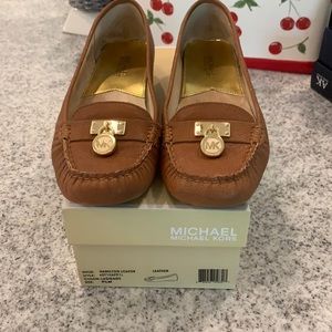 Michael Kors logo loafers